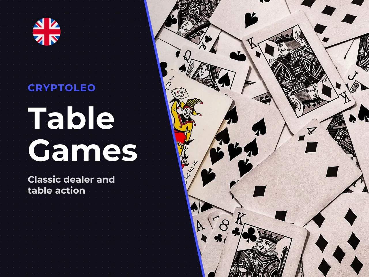 CryptoLeo table games and live dealer