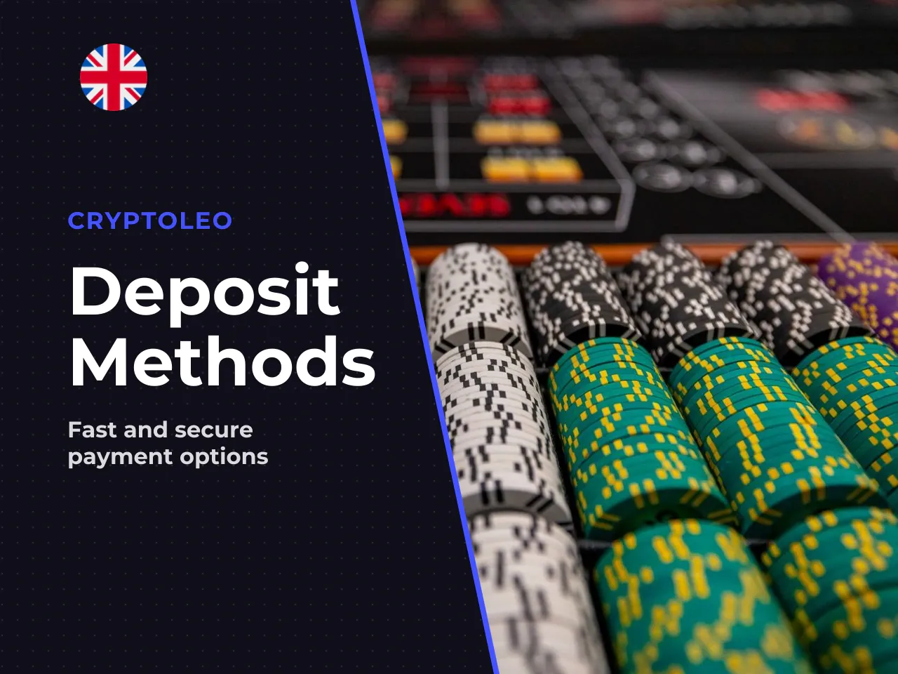 19 Deposit methods and minimum deposit