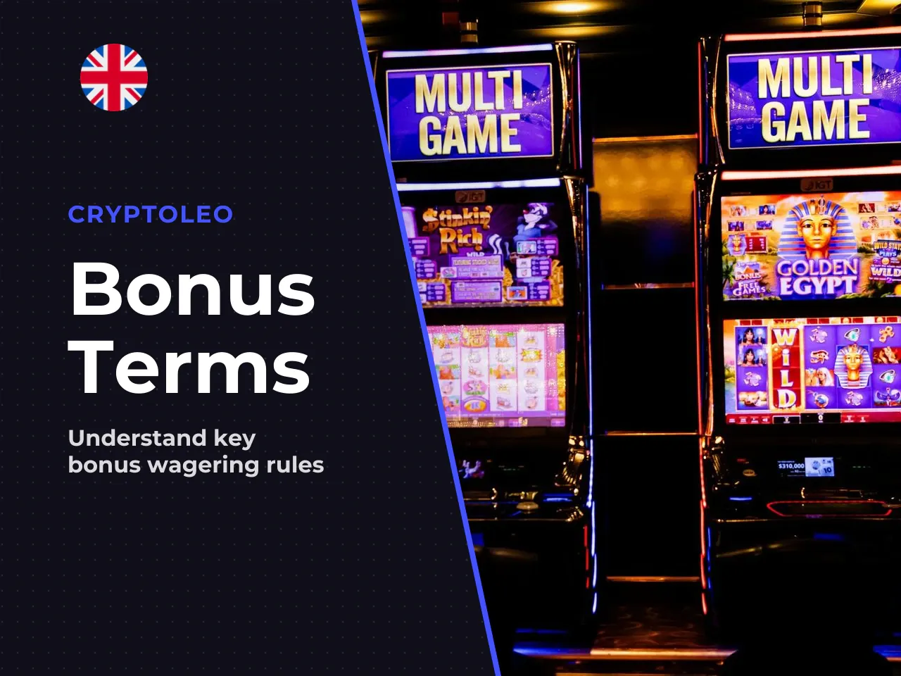 Two clauses in any welcome bonus